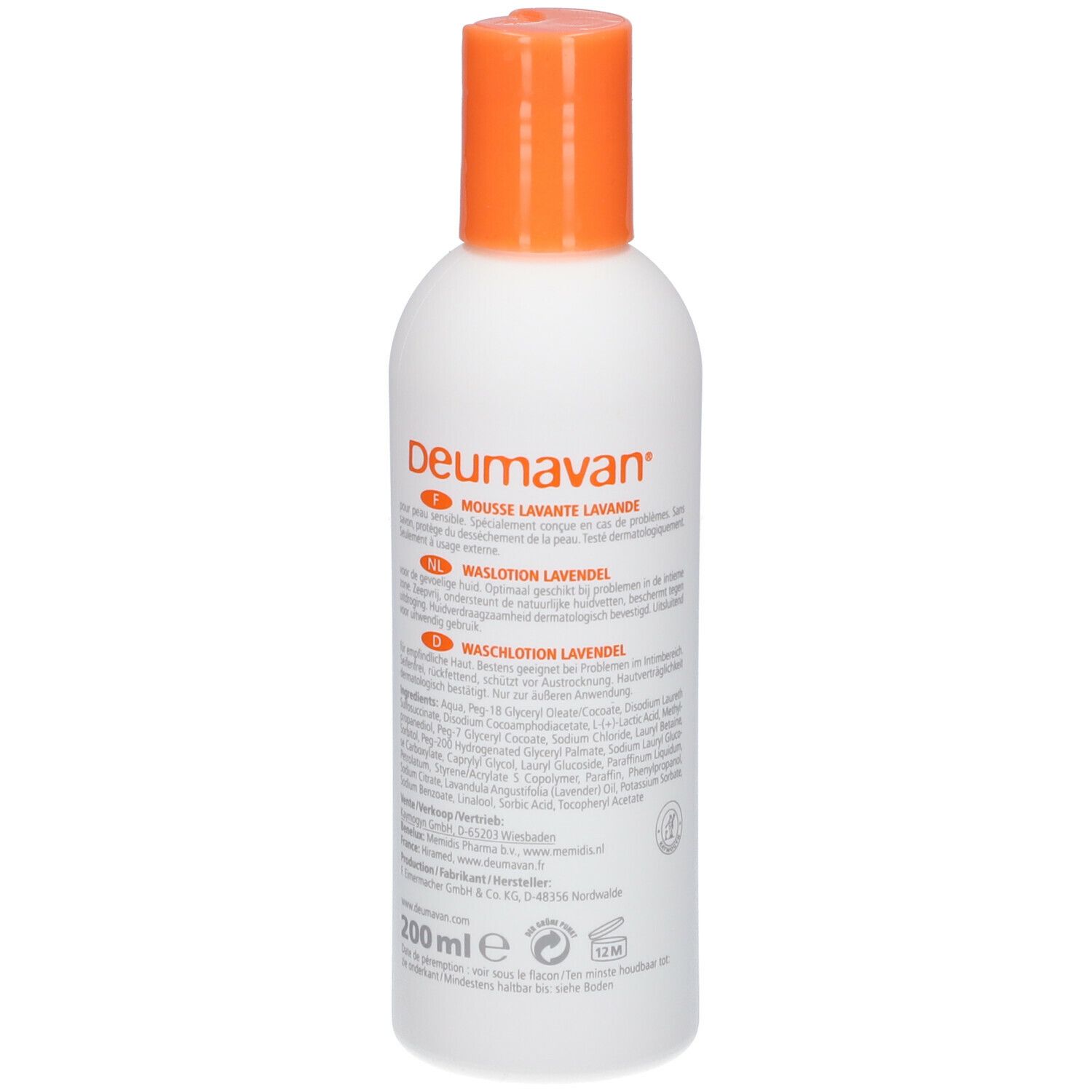 Deumavan Lotion Lavant Sensible + Lavande