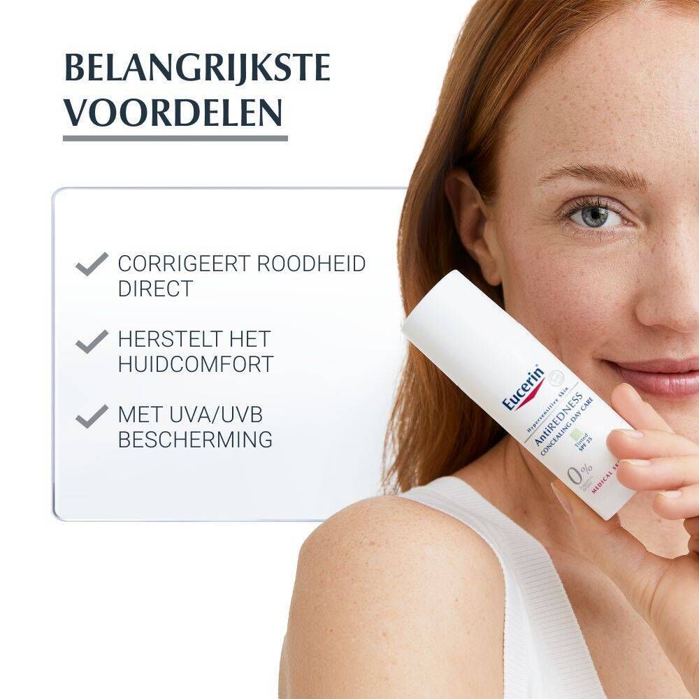 Eucerin AntiREDNESS Corrigerende Crème Getint SPF30 + UVA Bescherming Hypergevoelige Huid