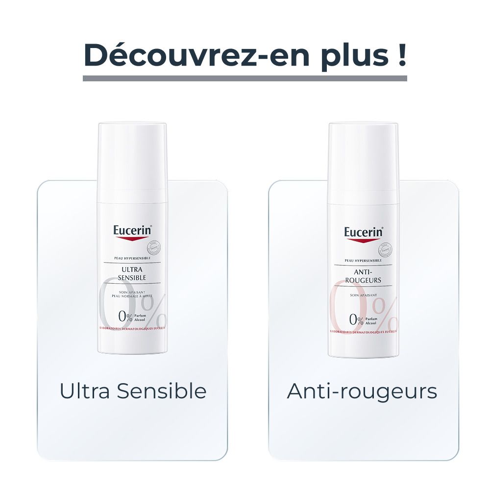 Eucerin UltraSENSIBLE Soin Apaisant Peau Sèche et Hypersensible