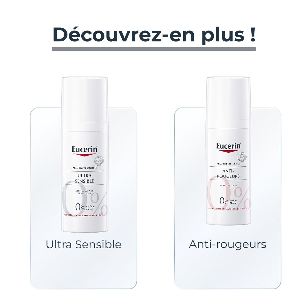 Eucerin UltraSENSIBLE Soin Apaisant Peau Normale à Mixte et Hypersensible