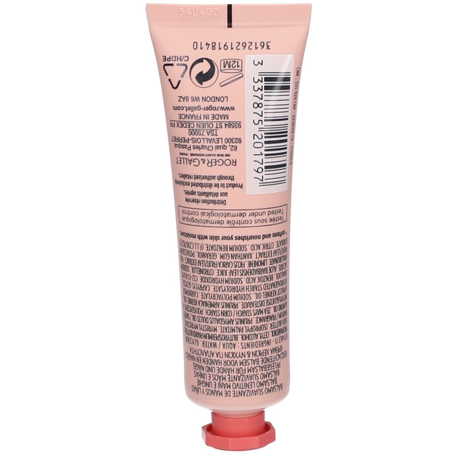 Roger & Gallet Fleur De Figuier Crème Mains & Ongles