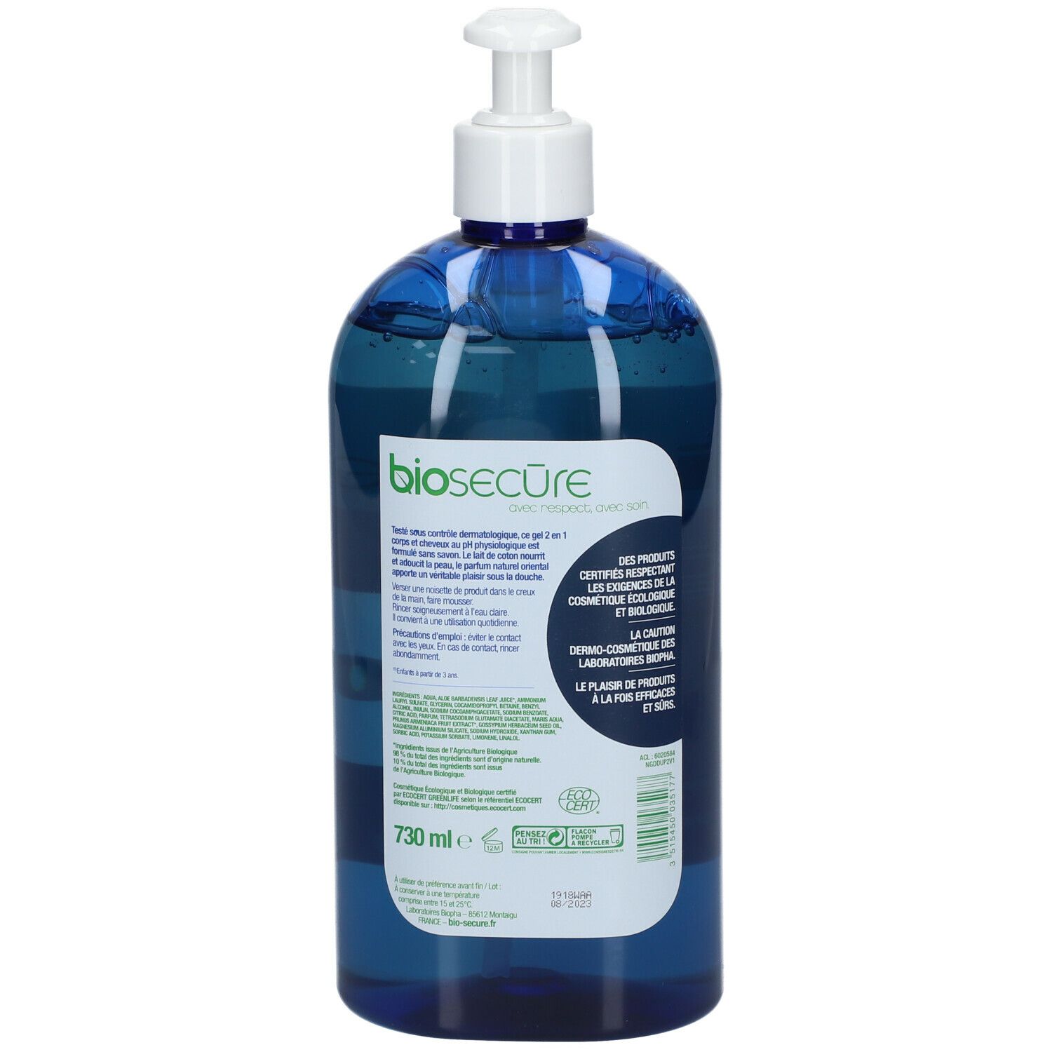 Bio Secure Gel Lichaam-Haar