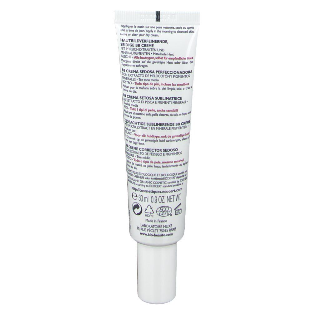 Bio Beauté by Nuxe Zijdeachtige Sublimerende BB Crème Medium