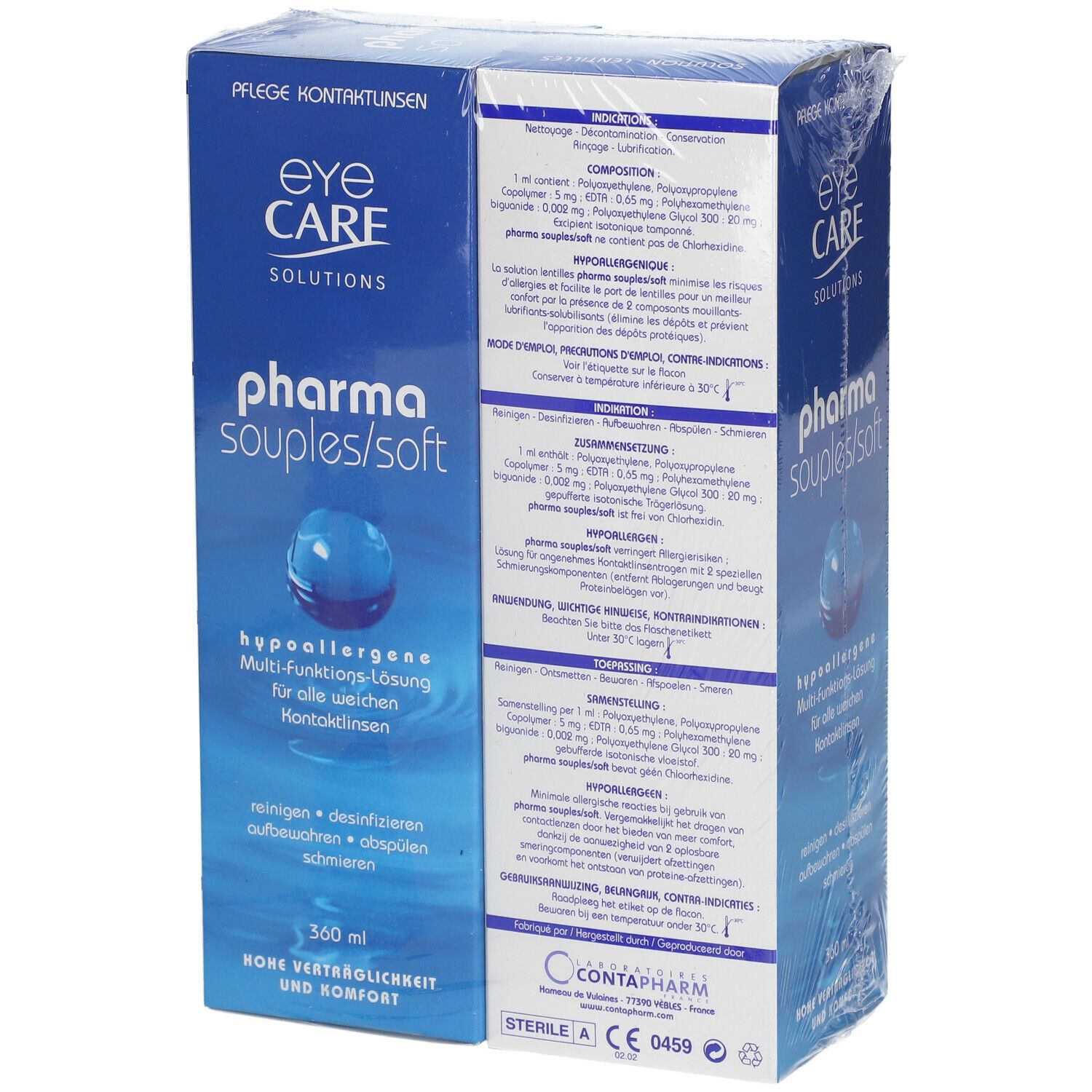 Eye Care Pharma Souple Duo Pack