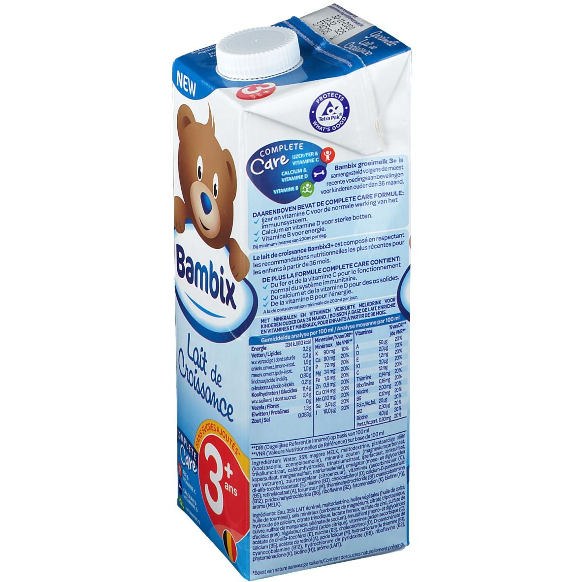 Bambix Lait De Croissance +3