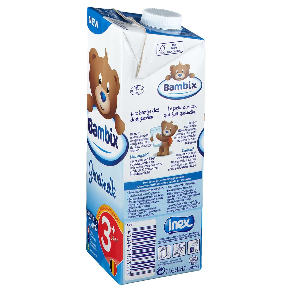 Bambix Lait De Croissance +3