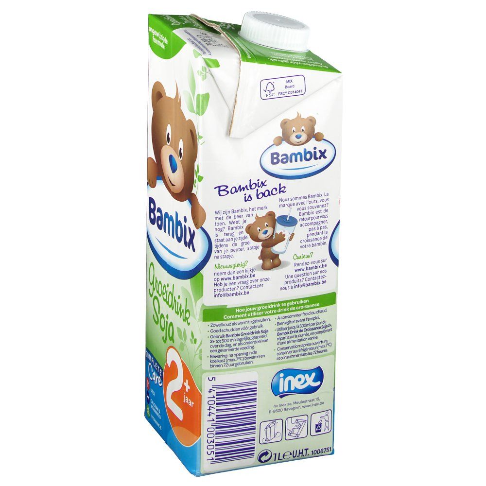 Bambix Soja Boisson De Croissance +2