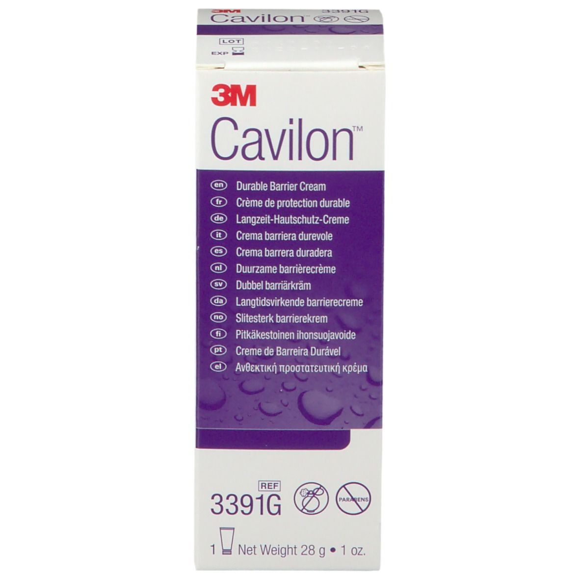 3M Cavilon Crème De Protection Cutanée Longue Durée Tube