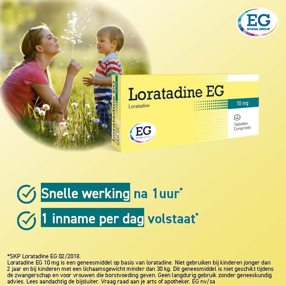 Loratadine EG 10 mg | Allergie & Urticaria