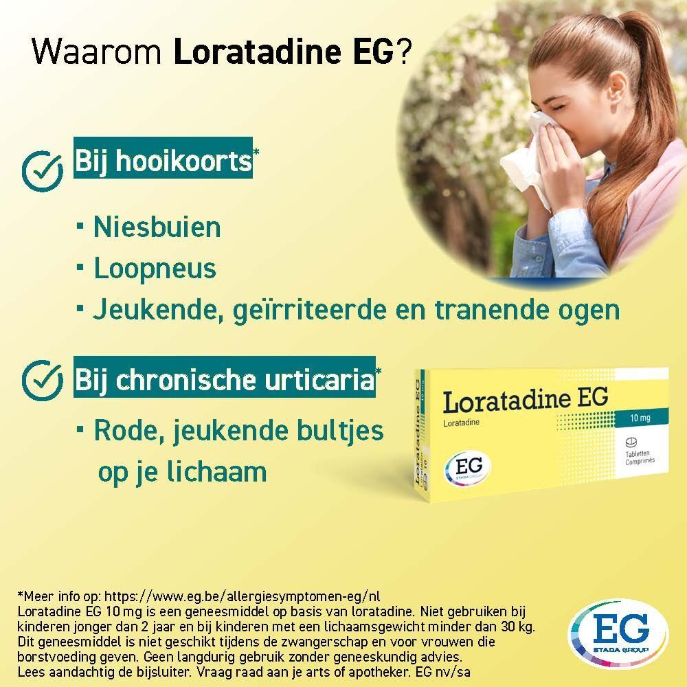Loratadine EG 10 mg | Allergie & Urticaria