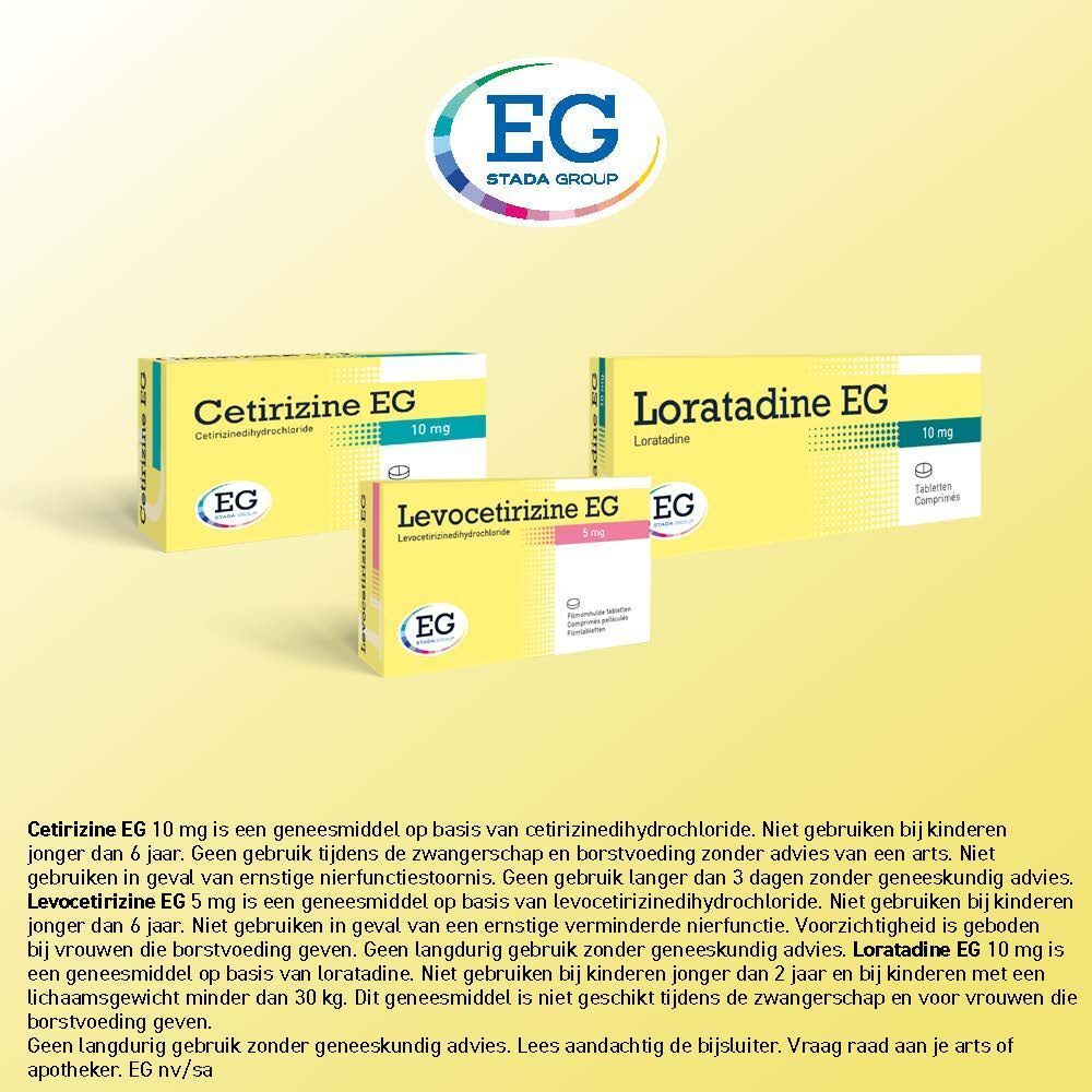 Loratadine EG 10 mg | Allergie & Urticaria