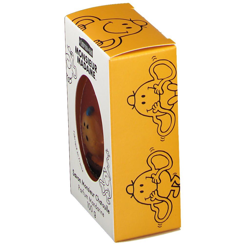 Le Comptoir du Bain Monsieur Madame Savon Monsieur Chatouille Mandarin
