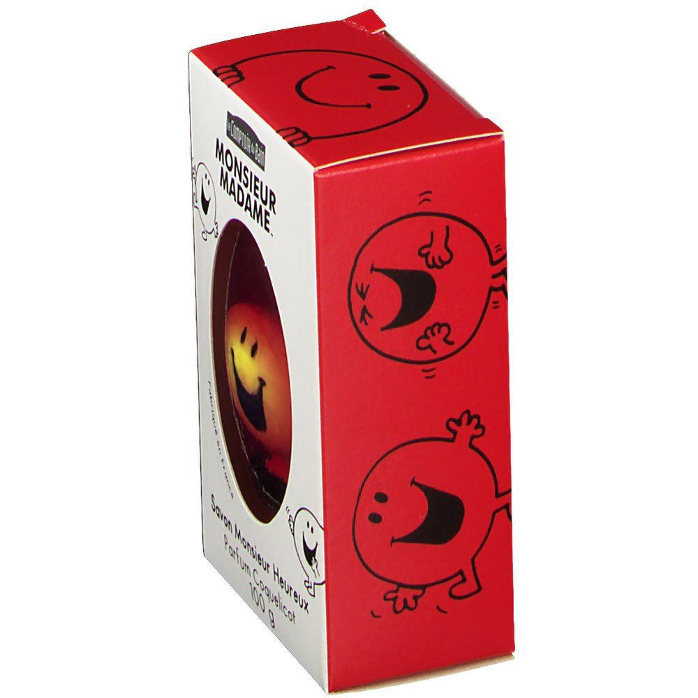 Le Comptoir du Bain Monsieur Madame Savon Monsieur Heureux Coquelicot