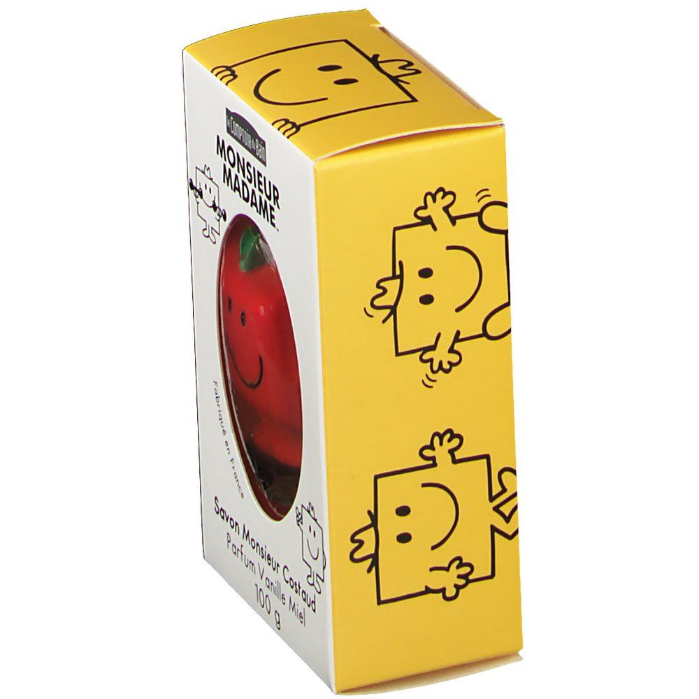 Le Comptoir du Bain Monsieur Madame Savon Monsieur Costaud Vanille - Miel