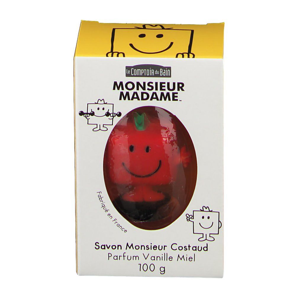 Le Comptoir du Bain Monsieur Madame Savon Monsieur Costaud Vanille - Miel