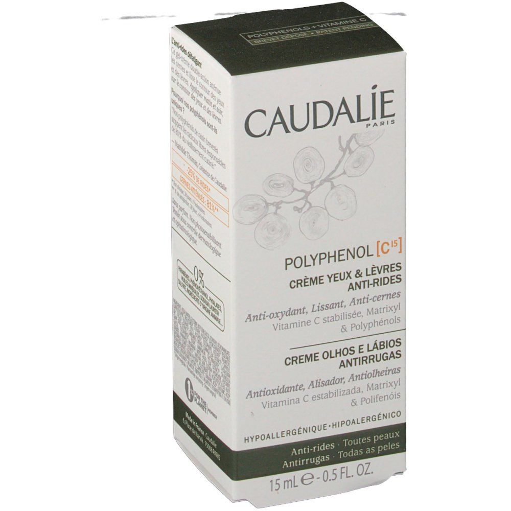 Caudalie Polyphenol C15 Anti-Rides Yeux et Lèvres