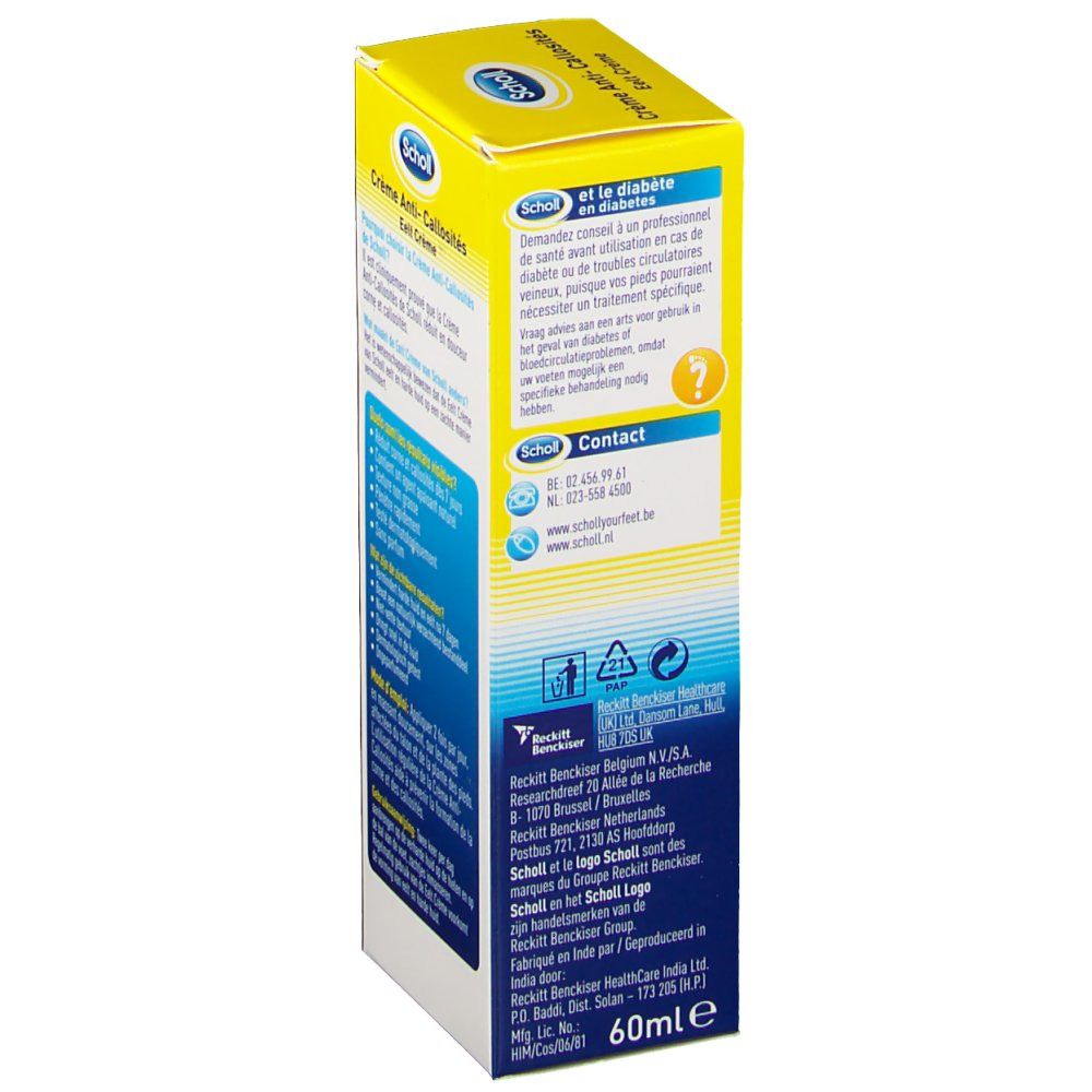 Scholl Crème Anti-Callosités