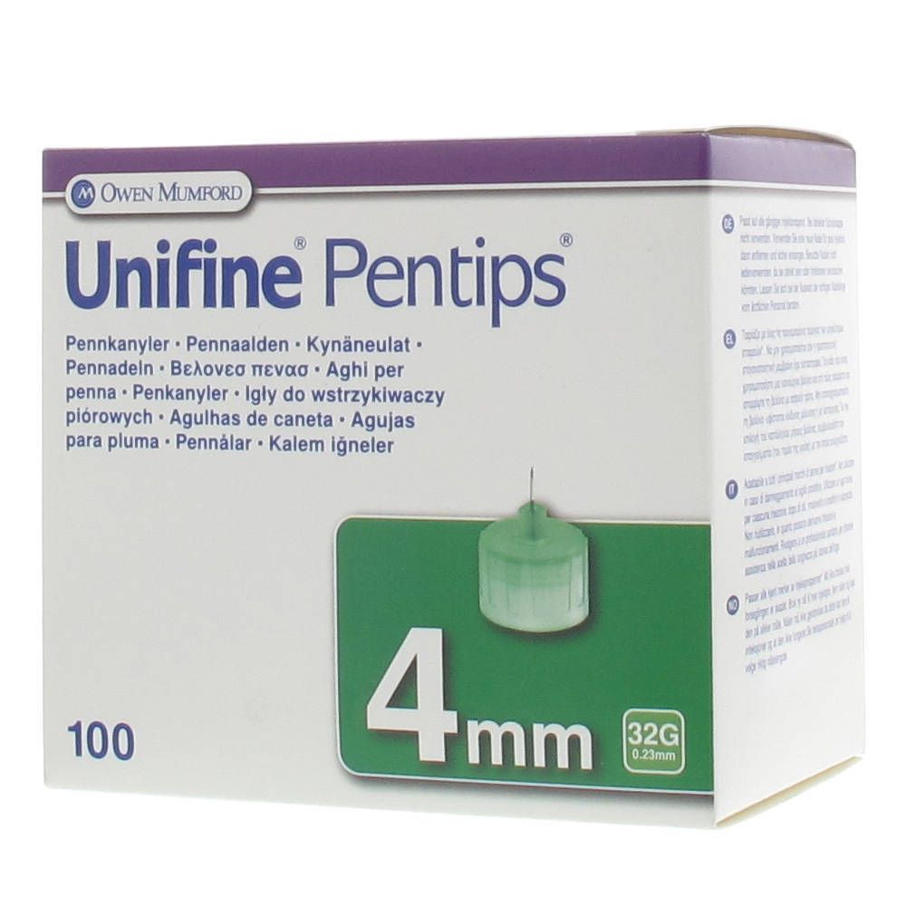 Unifine Pentips Aiguille Stérile 32g 4mm AN3541