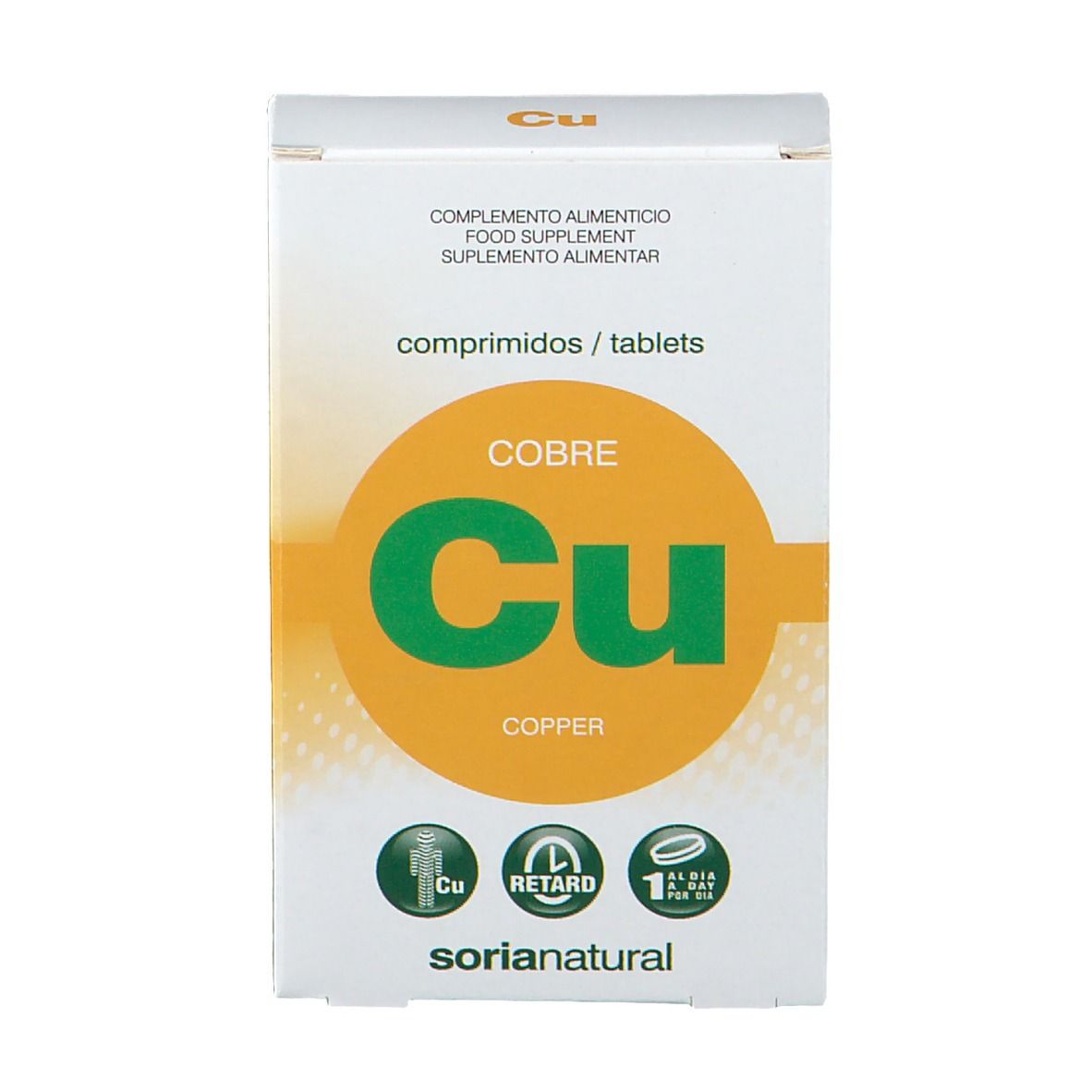 Soria Natural® Koper 1 mg