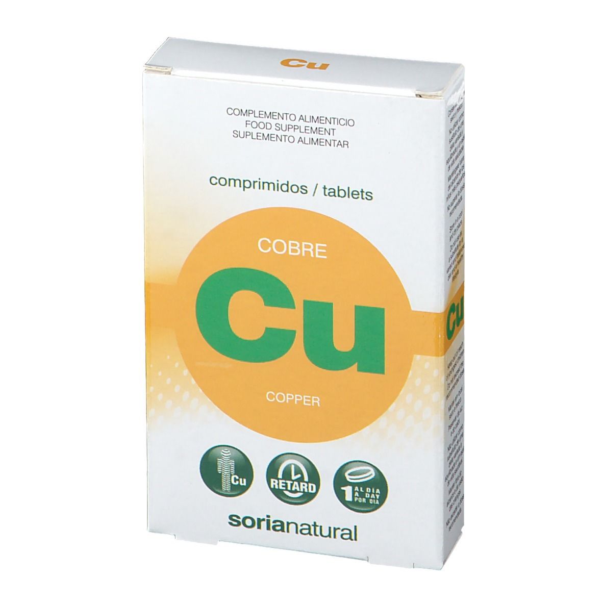 Soria Natural® Koper 1 mg