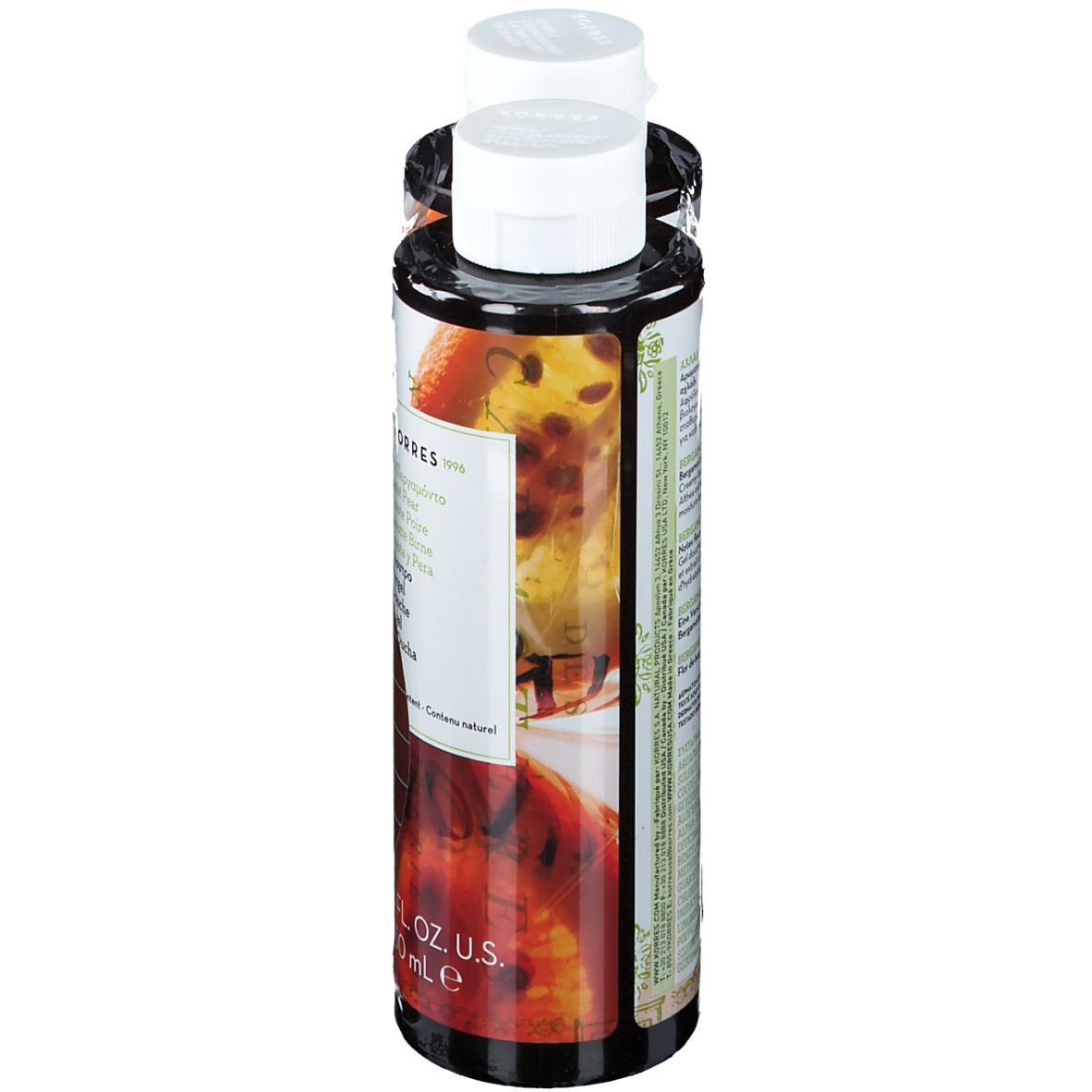 Korres Bergamote Poire Gel Douche 1+1 GRATUIT