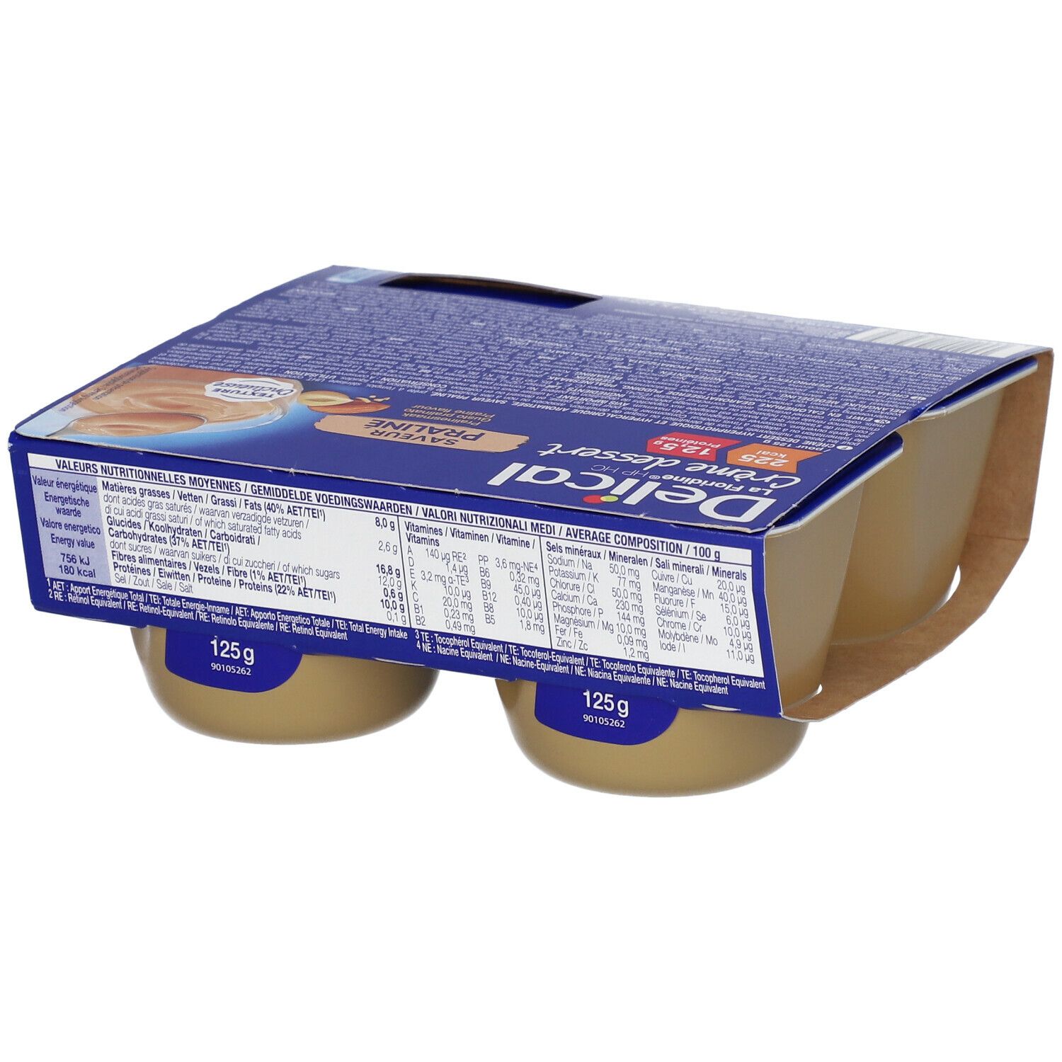 Delical Crem Dessert La Floridine Praline