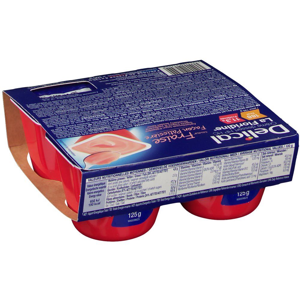 Delical Crem Dessert La Floridine Fraise