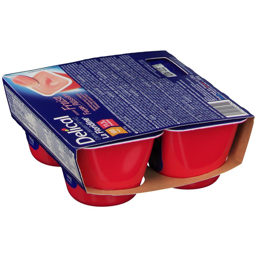Delical Crem Dessert La Floridine Fraise