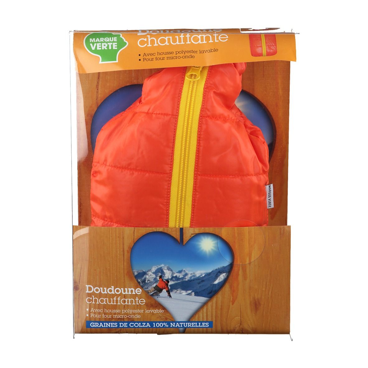 Marque V Warmtekussen Doudoune Orange
