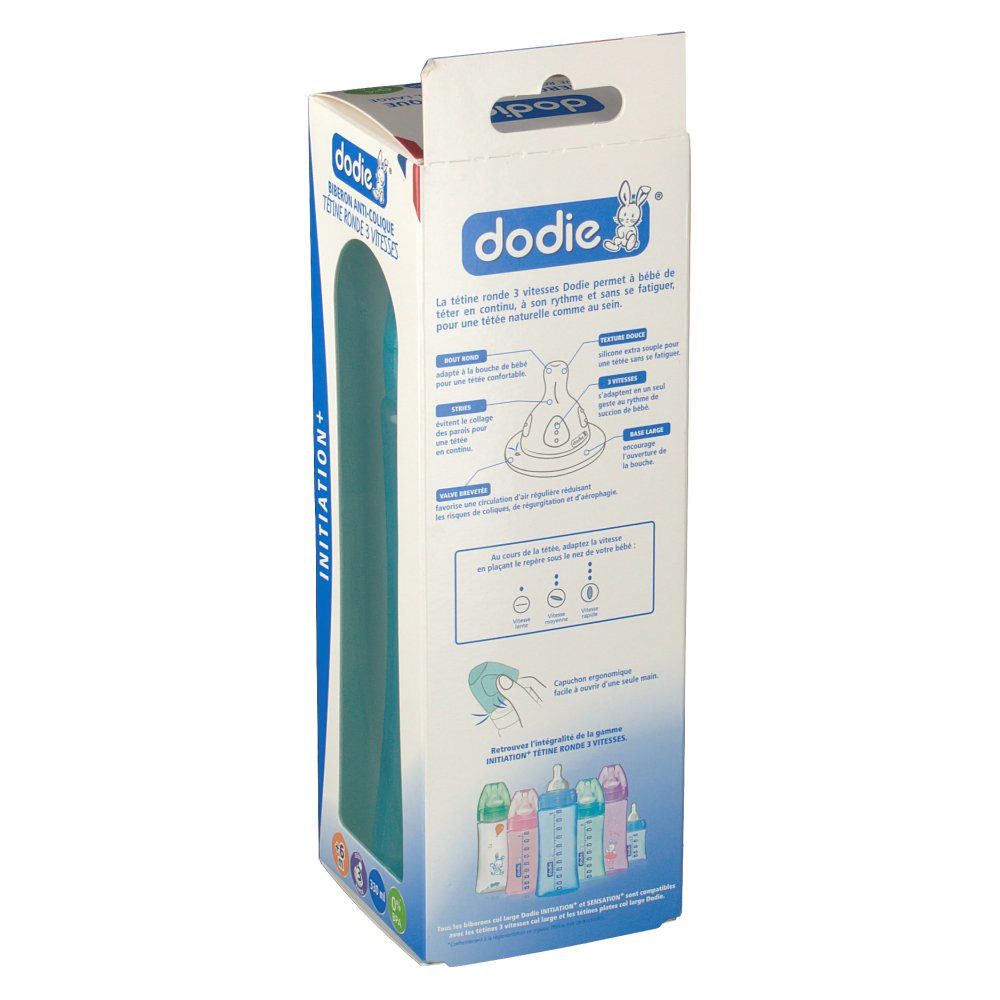 Dodie Zuigfles Evolution+ Lagoon Zuigspeen 3 Gat