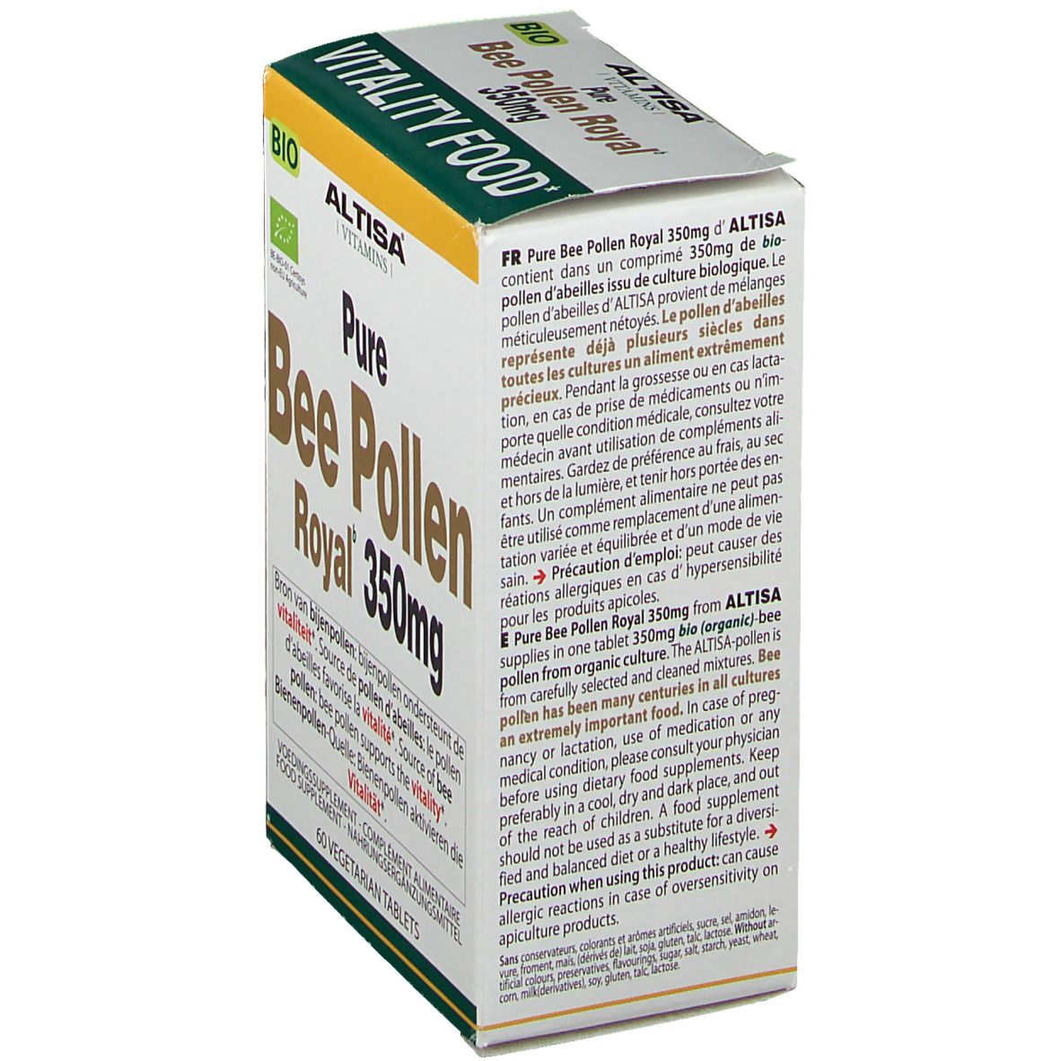 Altisa Bee Pollen Royal Bio 350 mg