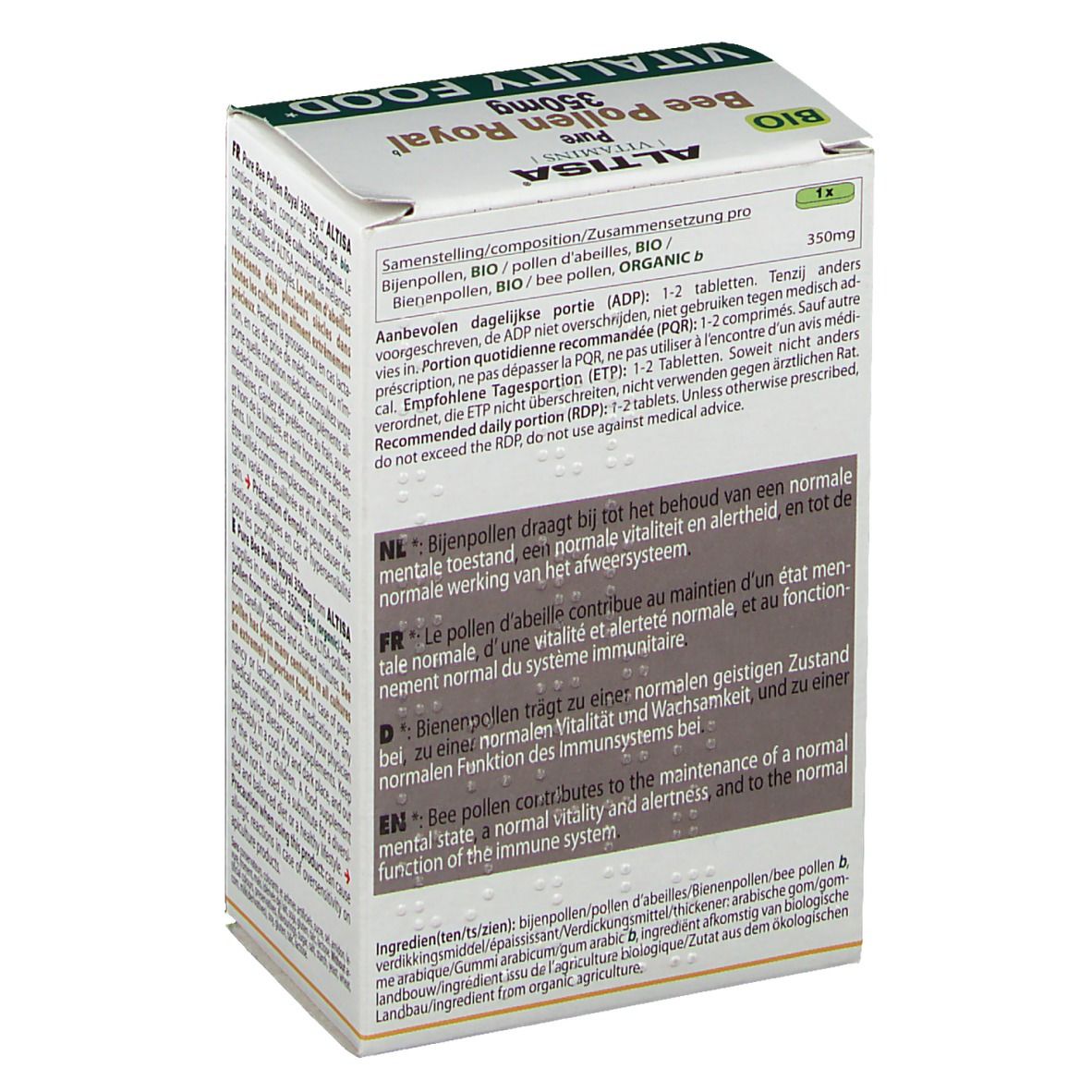 Altisa Bee Pollen Royal Bio 350 mg
