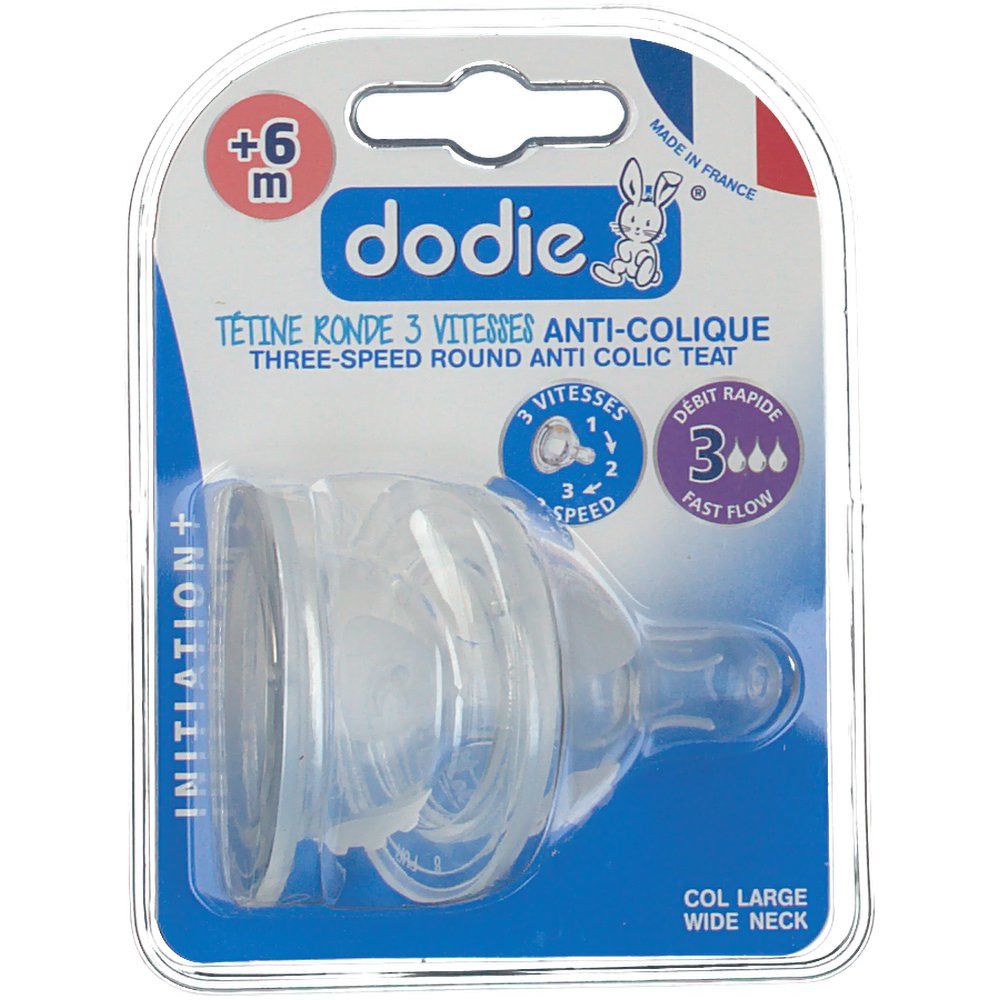 Dodie Zuigspeen Evolution +3 Gat +6M