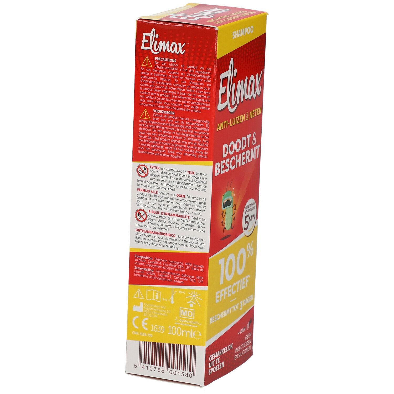 Elimax® Anti Poux et Lentes Élimine & Protège