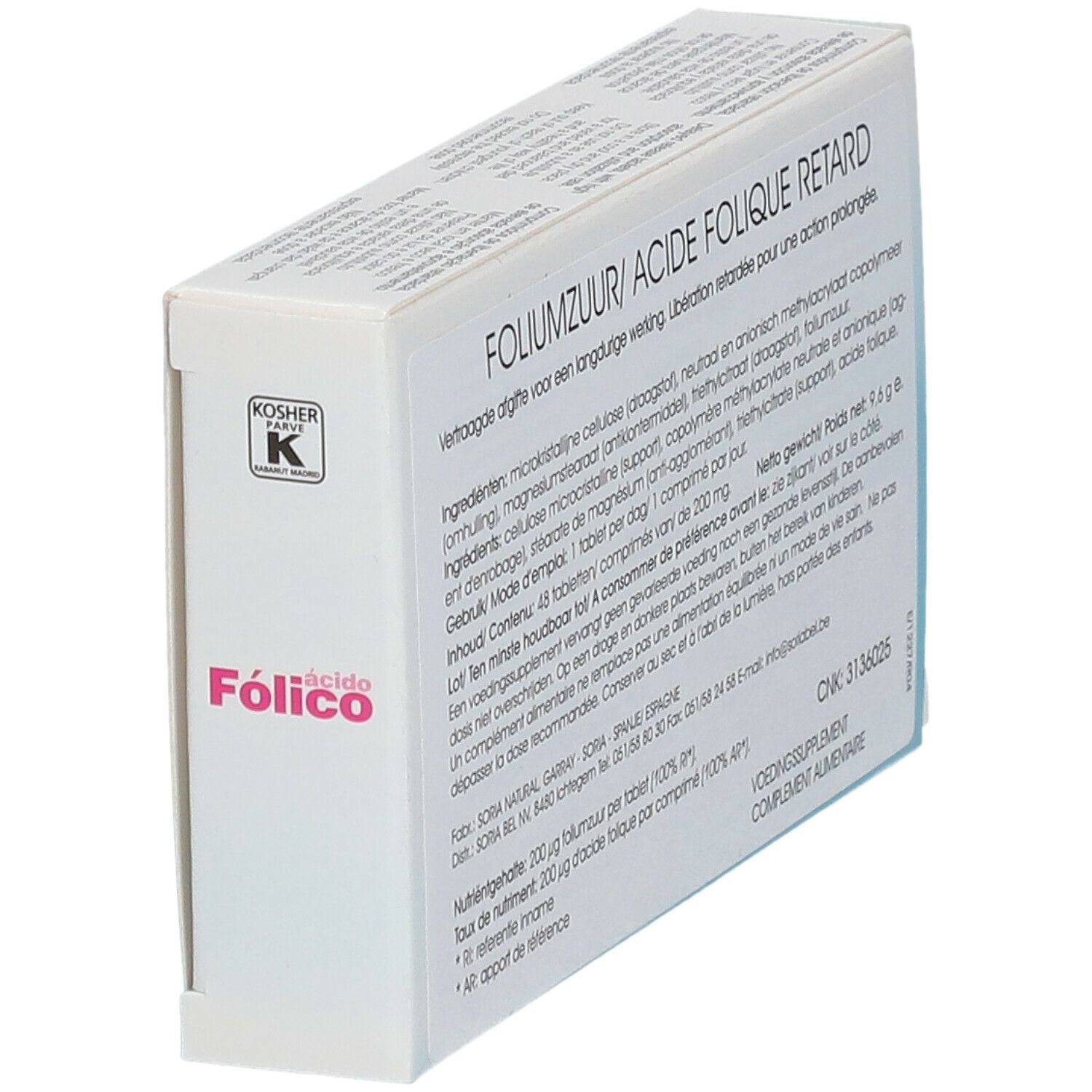Soria Natural Foliumzuur Retard