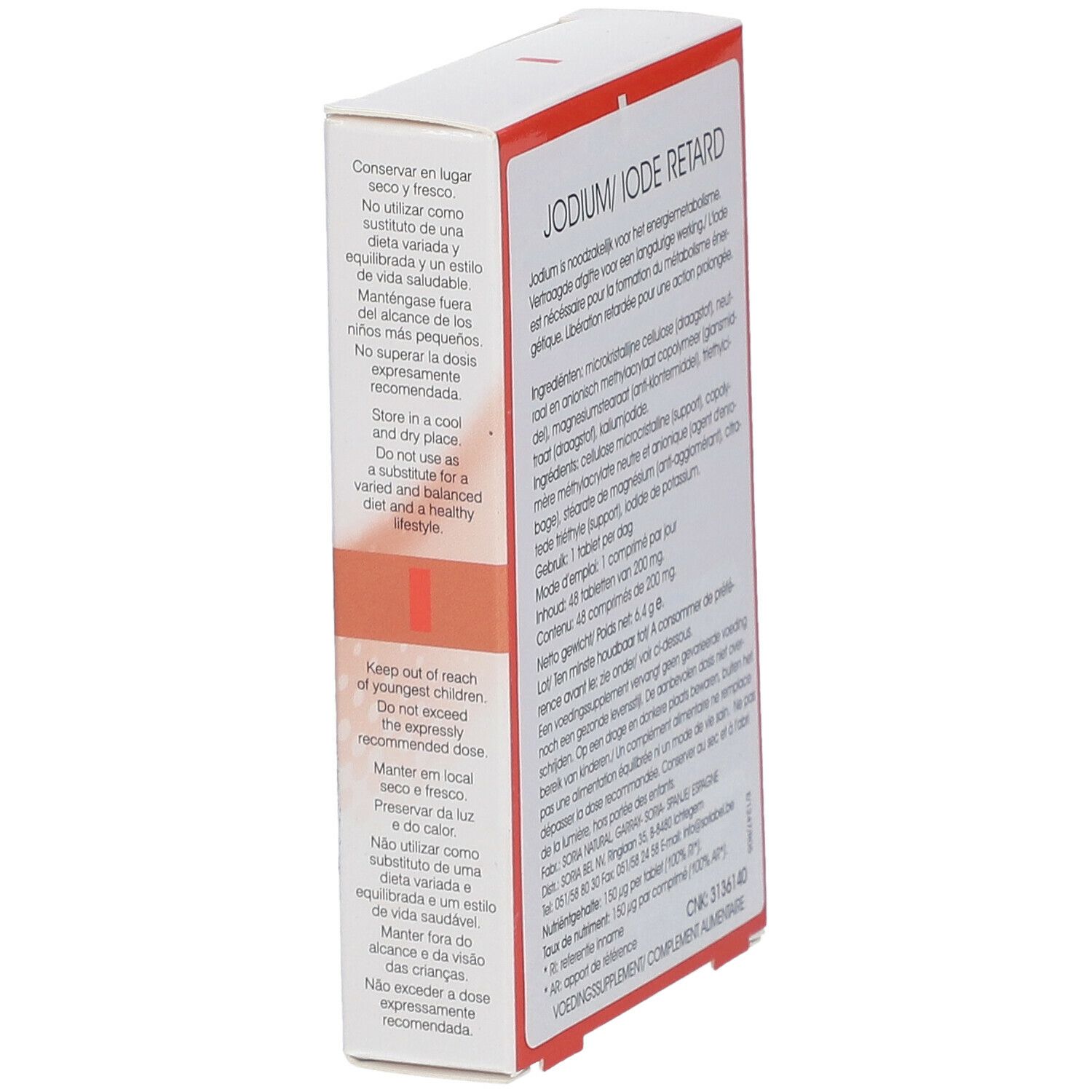 Soria Natural® Iodo jodium retard 200 mcg