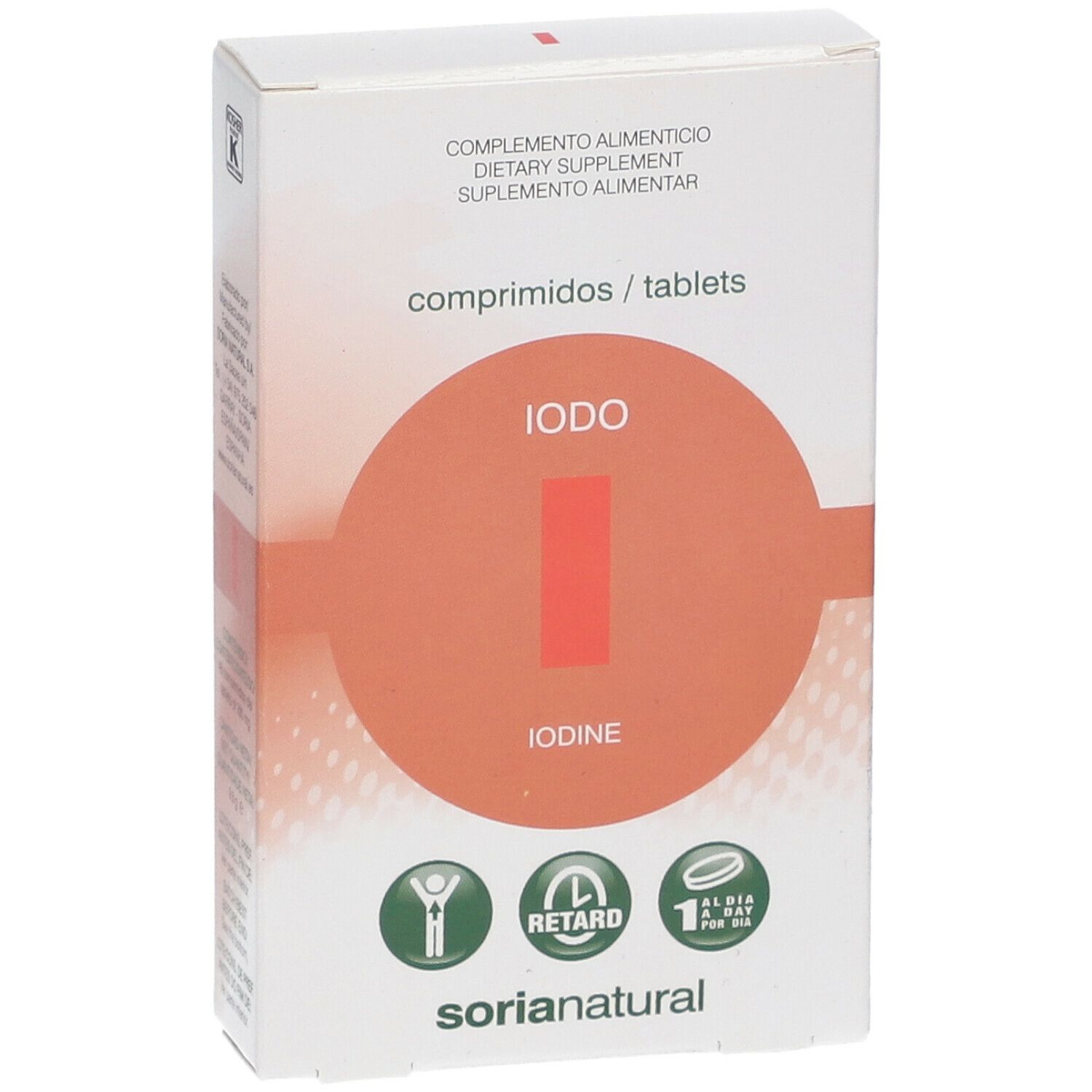 Soria Natural® Iodo jodium retard 200 mcg