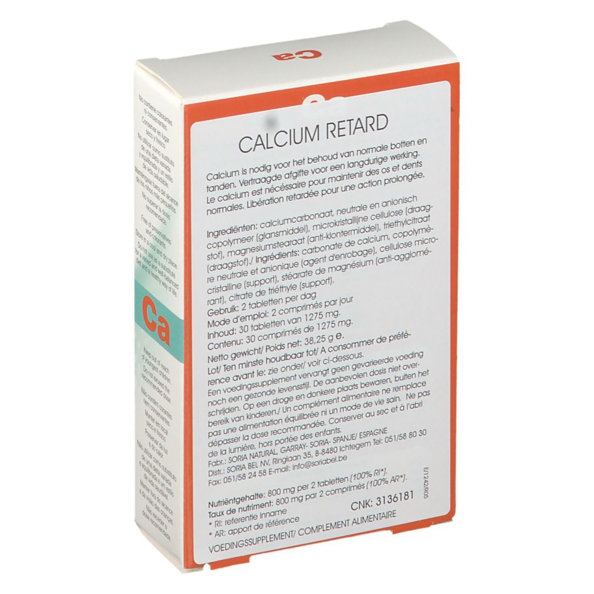 Soria Natural® Calcium Retard