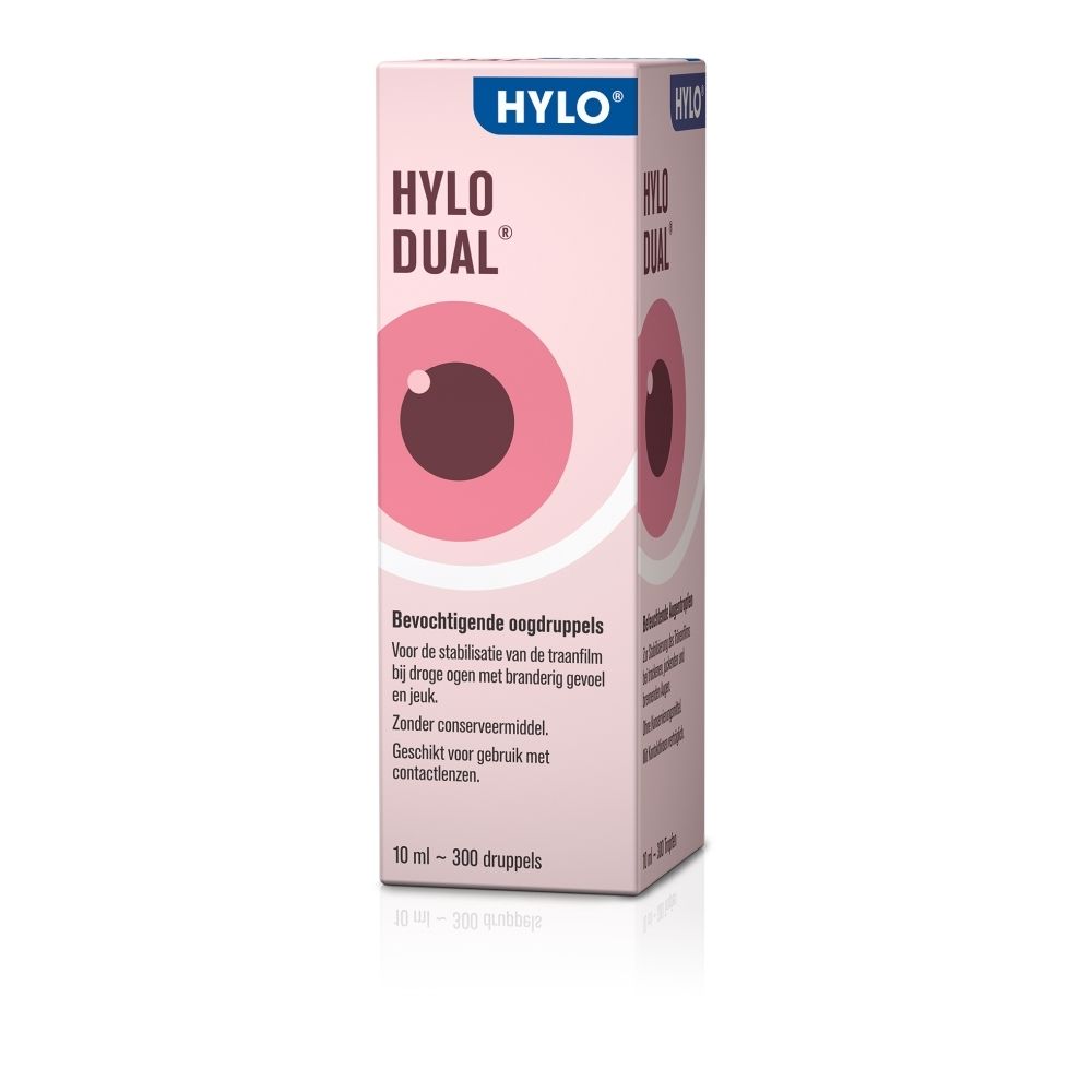 Hylo-Dual oogdruppels met ectoïne (Frans).