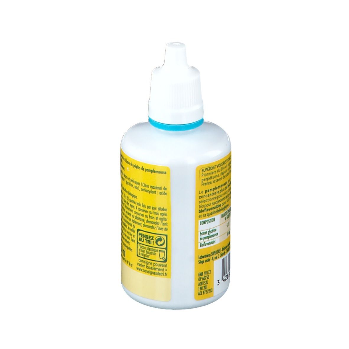 Superdiet Extrait de Pépins de Pamplemousse 400mg