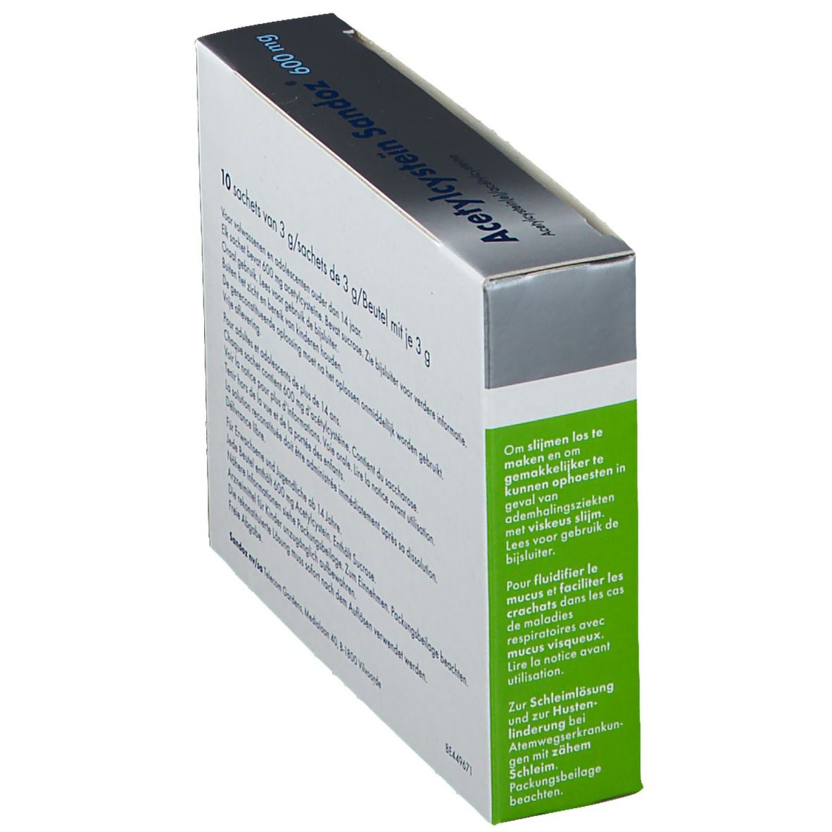 Acétylcystéine Sandoz 600mg