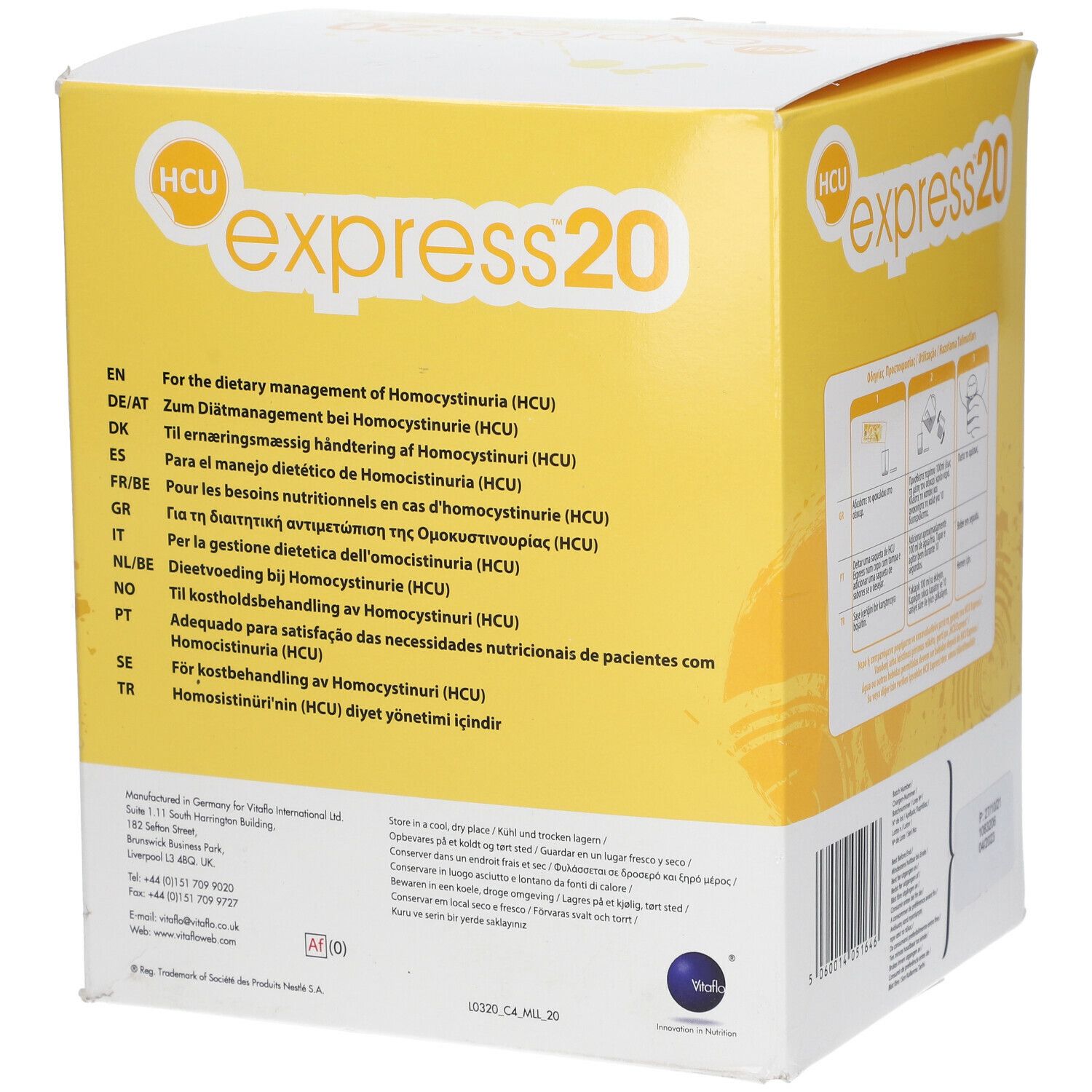 Vitaflo HCU Express 20Z Aroma