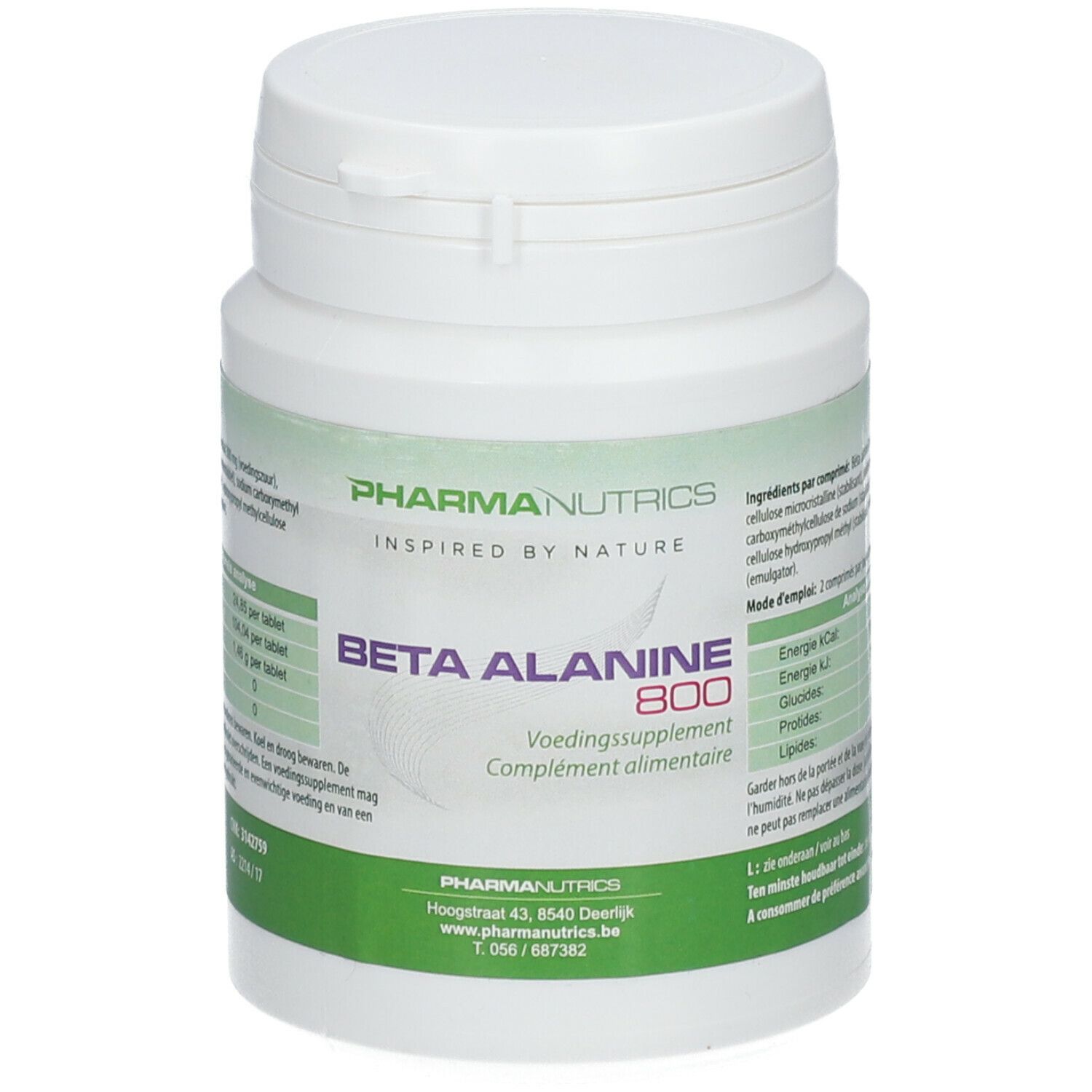 PharmaNutrics Beta Alanine 800 mg