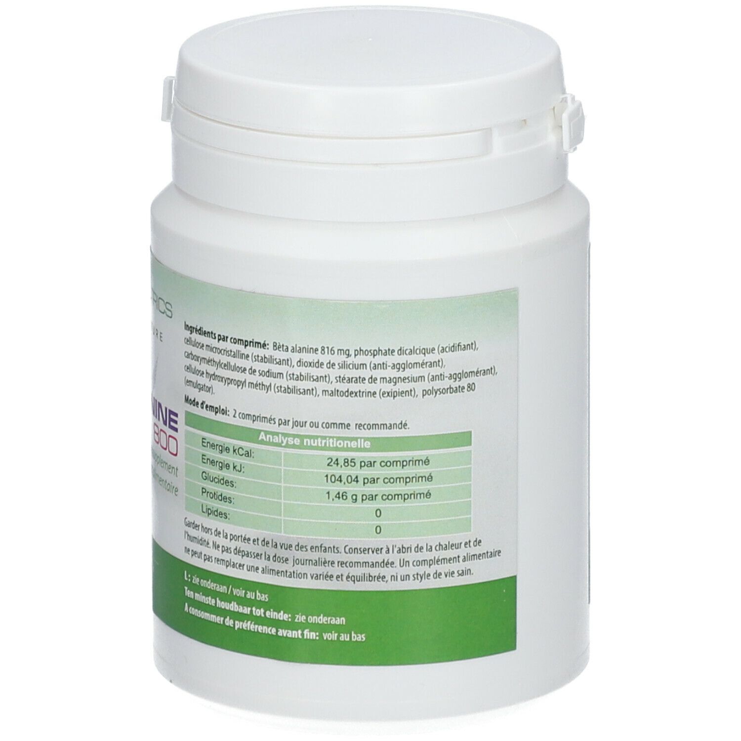 PharmaNutrics Beta Alanine 800 mg