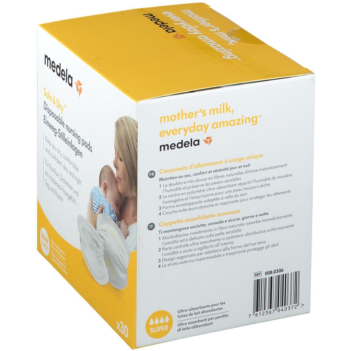 Medela Wegwerpbare Borstkompressen