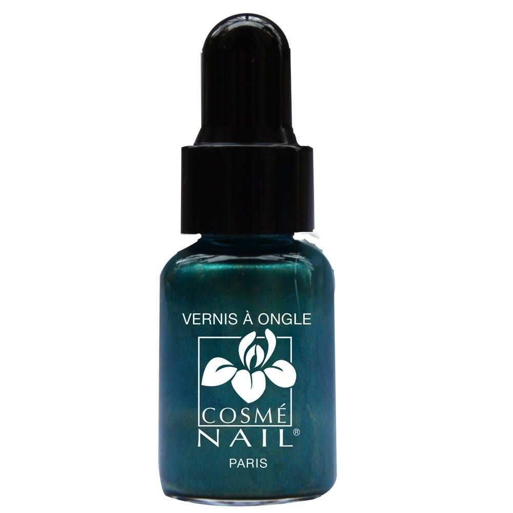 Lisandra Cosménail Vernis A Ongles 120 Vert Canard Nacre