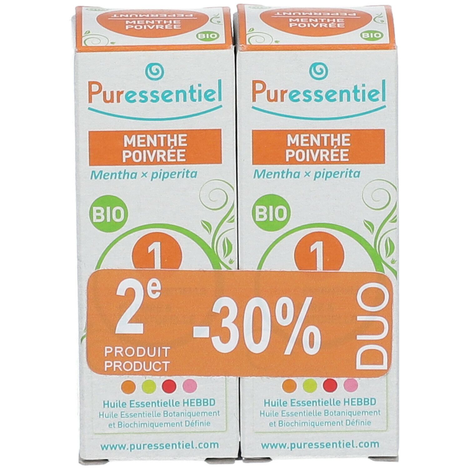 Puressentiel Essentiële Olie Pepermunt Bio Duo