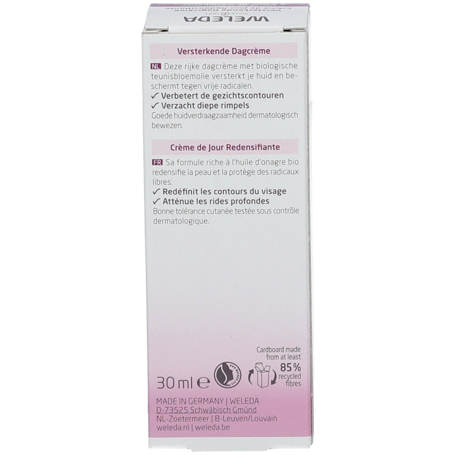 Weleda Evening Primrose Crème De Jour Améliorer