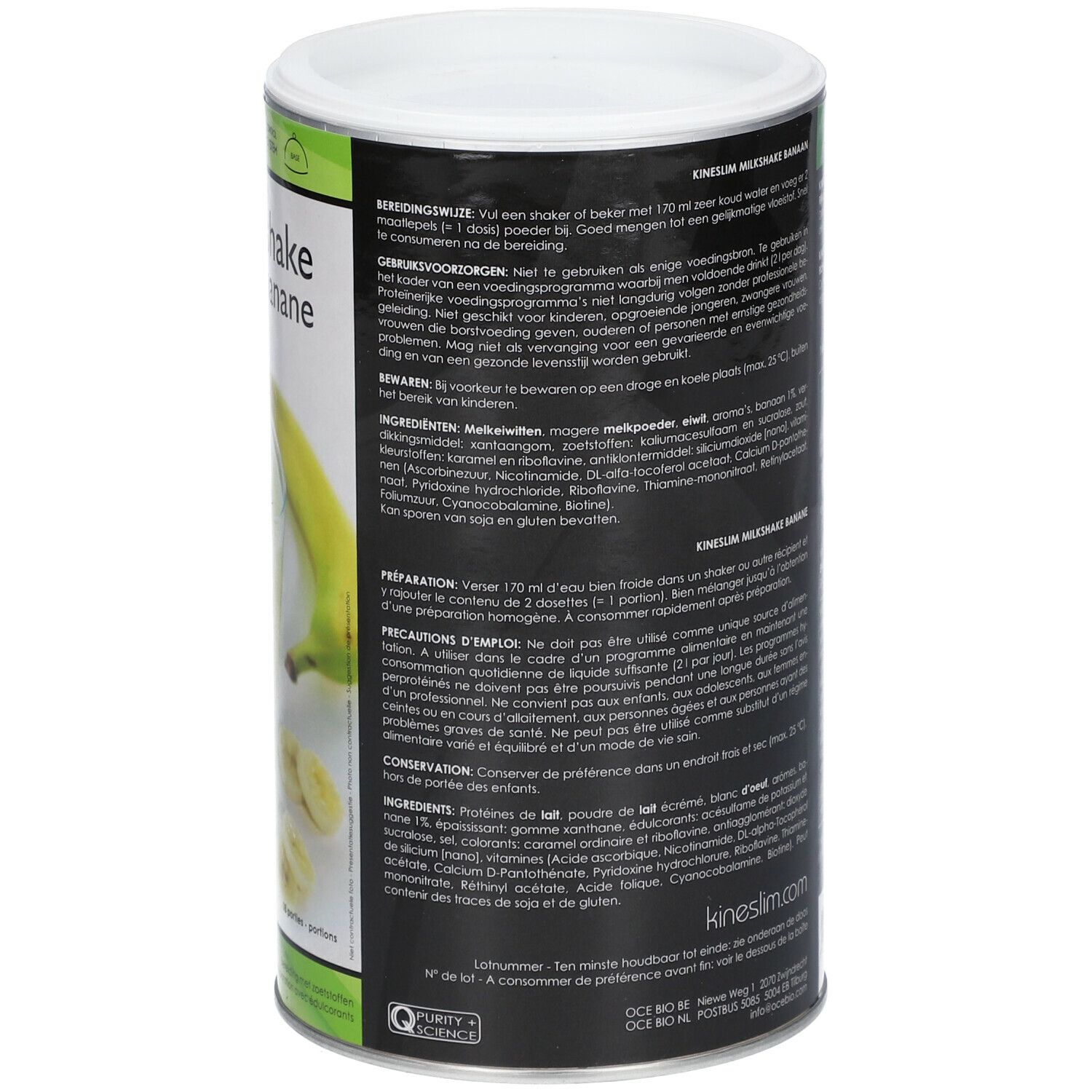 Kineslim Milkshake Banane
