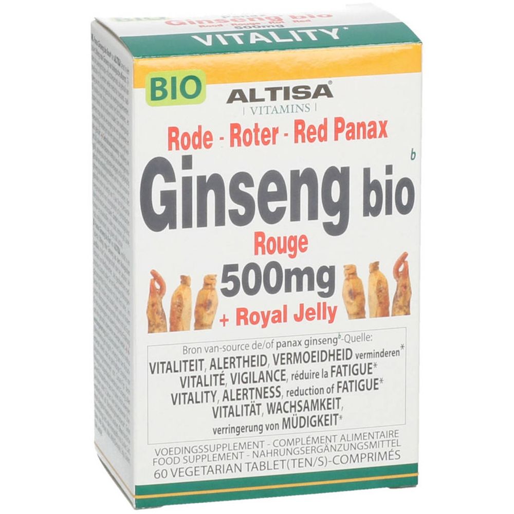 Altisa® Panax Ginseng + Koninginnenbrij Bio